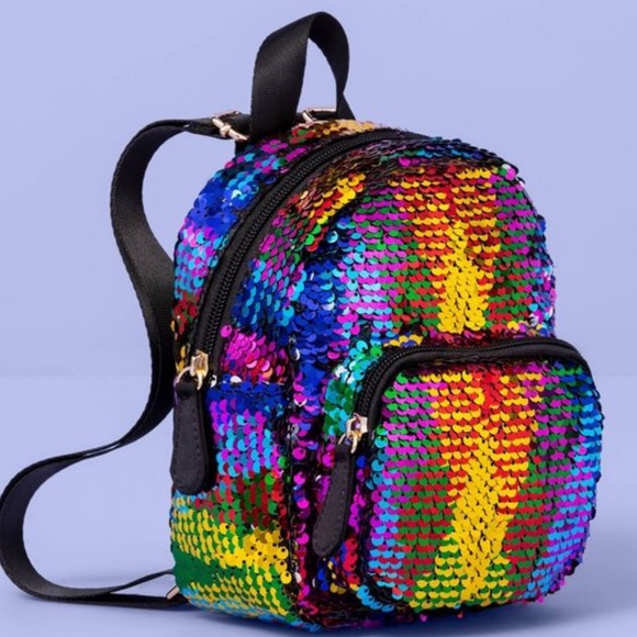 More Than Magic Other - 🌈 More Than Magic | Sequin Mini Backpack NWT